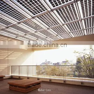 50% Transparent BIPV Solar Panel For Building Roof thumbnail-3
