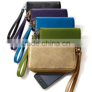 Leather Phone Wristlet Bag/Phone Wallet thumbnail-1