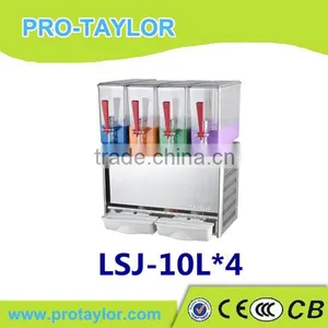 2014 Low Noise Air Cooling Stainless Steel Juice Drink Machine (LSJ-10L*4) thumbnail-1