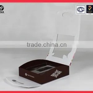 Customized Gift Box Cosmetics Packaging Printing Cardboard Portable Paper Box With Window thumbnail-5