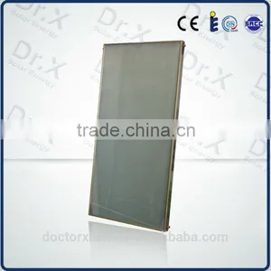 High Temperature Black Chrome Coating Flat Plate Solar Thermal Collector Prices thumbnail-1