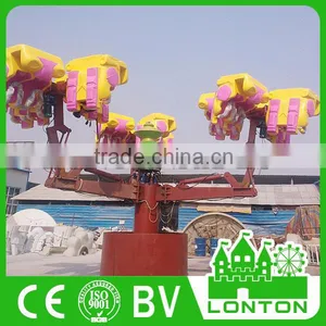 ISO SASO Hot Sale Amusement Fairground Energy Claw Juguetes Flight Simulator for Sale thumbnail-3