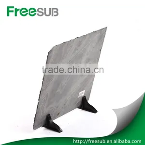 China Wholesale Nature Customed Blank Semicircle Sublimation Sublimation Rock Slate Photo thumbnail-4