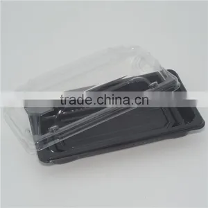 SM1-1101Black Disposable Sushi Containers,Sushi Plastic Container,Sushi Packaging thumbnail-1