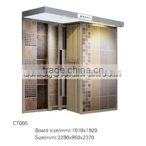 Tsianfan Ceramic Tiles Display Metal Racks Stands/showroom Display Racks Stands for Porcelain Tiles CT005 thumbnail-1