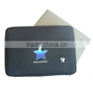 Neoprene Waterproof Black Laptop Bag thumbnail-1