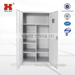 Swing Door Metal Wardrobe Locker/Cheap Wardrobe Closet thumbnail-3