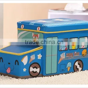 Happy Car Style Storage Box Storage Stool thumbnail-6