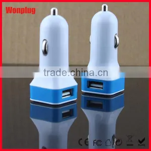 2014 Wholesale High Grade Dual USB 12v 1a Output USB Car Charger thumbnail-1