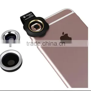 Fotopro Macro Lens Super Wide View Lens Plus Circle Polarizer (CPL Reflection-Reduction Lens) Lens Kits 3 in 1 and Universal Cli thumbnail-3