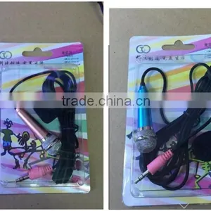 2016 Hot Selling Wired Cell Phone Mini Microphone for Apple Phone and Android Phone thumbnail-3