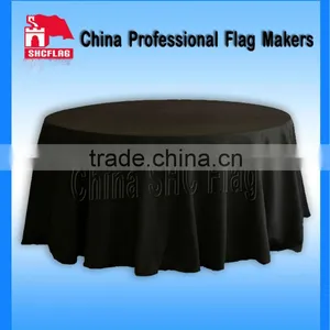 Custom Design Dye Sub Printed Table Throw Round Table Cloth Round Tablecloth thumbnail-1