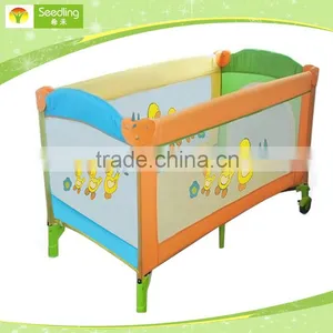 Play Pen Baby Furniture, Three Sides Mesh Baby Play Pen, Safe Baby Play Yard thumbnail-6