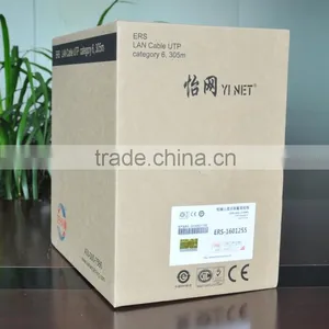 Factory Sale CAT6 Lan Network Cable UTP Pure Copper 23AWG Cable With Competetive Price thumbnail-1