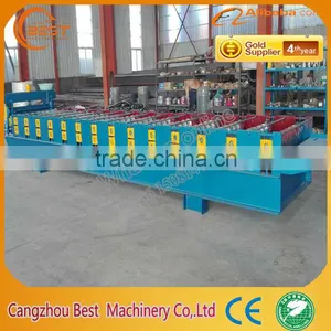 Tile Making Roll Forming Cutting Machine For Ecological thumbnail-4