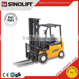 Hot - Four Wheels 1-3T Electric Forklift With CE thumbnail-1