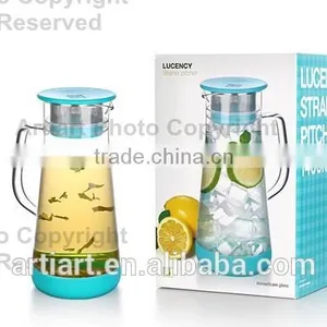 2015 New Product Original Design Fancy Glass Teapot thumbnail-4