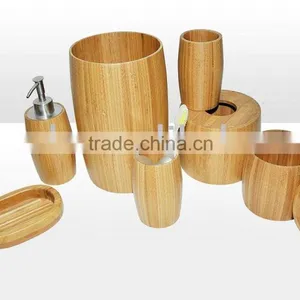 Bamboo Bathroom Accessories thumbnail-1