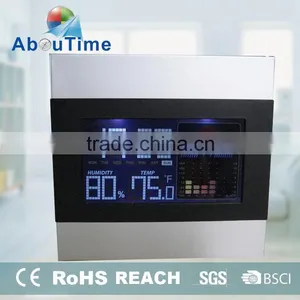 Light Alarm Clock With Weather Station Color Display thumbnail-1