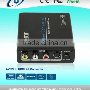 AV/SV to HDMI Scaler Converter, 4Kx2K, CVBS to HDMI thumbnail-1