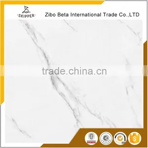 High Quality White Glazed Polished Porcelain Tile thumbnail-5