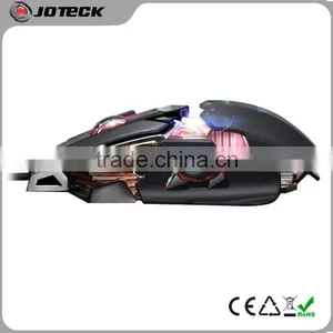 Big Size Illuminated Programmable Metal Computer Mouse for Gamer thumbnail-4
