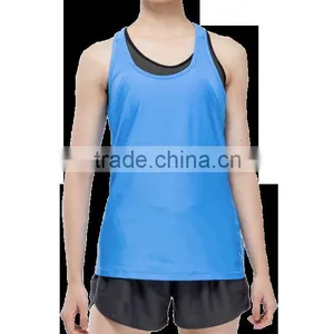 Athletic Sports Running Yoga Wear Designer Workout Clothes for Women Tank Top thumbnail-2