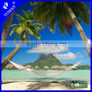 Nylon Mesh High Quality Beach Rope Hammock thumbnail-1