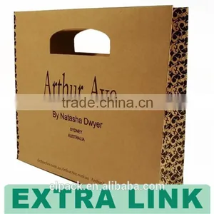 Extra Link Recycled Material High Quality Printed Paper Gift Bag Ecologic Fashion thumbnail-4