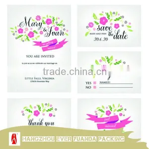 Hot-sale Newest Newest Muslim Wedding Invitation Card thumbnail-1