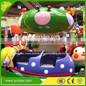 Used Amusement Park Trains for Sale Electric Lady Bug Train 8 Seats Lady Bug Rides for Sale thumbnail-4