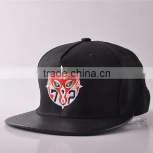 High Quality Custom Blank Flat Cap Wholesale Snapback Cap Cotton Hip Hop Cap thumbnail-6