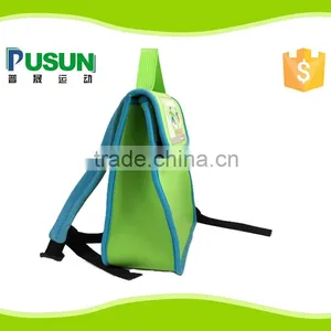 Popular Colorful Waterproof Neoprene School Bag For Kids thumbnail-2