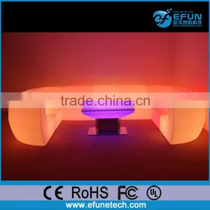 Led Sofa Chair and Table,modern Design Led Furniture Sectional Sofas Lighting thumbnail-1
