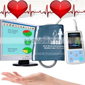 Consecutive 24 Hours Recording ABPM Ambulatory Blood Pressure Monitoring BP Measurement thumbnail-1