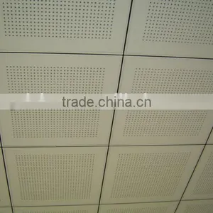 9mm Perforated Acoustic Gypsum Board in Ceiling Tiles thumbnail-6