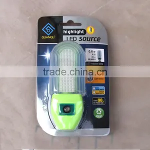 Wholesale Hot Sell Anywhere Human Body Motion Sensor Induction LED Light In Night With British Three Plug thumbnail-4
