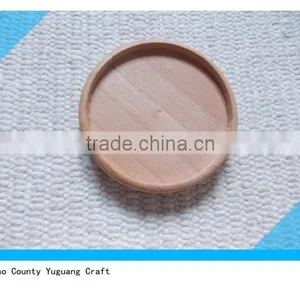 Handmade Eco-friendly Vintage Round Wooden Plates thumbnail-1