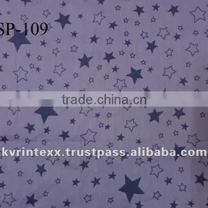 Cotton Star Printed Fabrics/star Fabric thumbnail-1