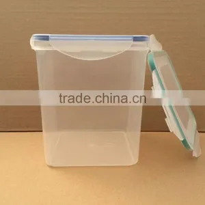 Food Grade 1L Pure PP Plastic Square Container With Sealed Cap Square Storage Container thumbnail-1