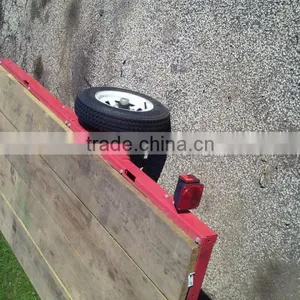 American Style 4'x4' Red Utility Trailer thumbnail-5