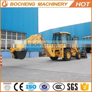Multifunctional FLB468 FOTON LOVOL 95HP 1.0CBM H Type Leg Four Wheel Drive With Price Tractor Backhoe thumbnail-2