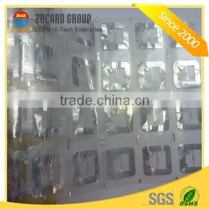 3*8 5*5 Layout PET ISO14443A 13.56Mhz RFID Inlay thumbnail-1