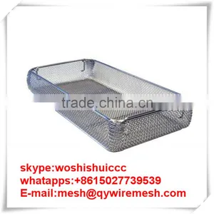 Non-stick Coating Vegetable BBQ Grill Basket With Wooden Handle thumbnail-6