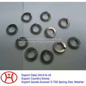 Inconel X-750 Spring Disc Washer thumbnail-1