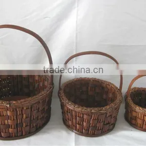 Willow Nested Storage Basket,different Size and Color thumbnail-1
