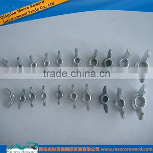 Q235 304 316 Plated Coldforged Wing Nut Spring Nut Tee Nut of SAE ASTM ISO GB thumbnail-1