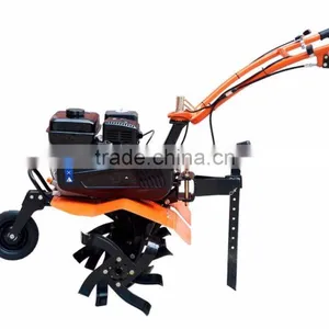 7HP Aluminum Gearbox Belt Convey Gasoline Engine Tiller thumbnail-1