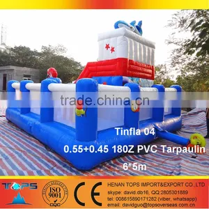 Inflatable Bouncer Tinfla 04 in PVC Tarpaulin Materials thumbnail-2