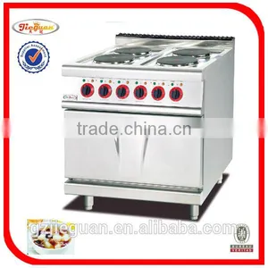 Stainless Steel Electric Range With 4-Burner and Oven for Restaurant Use(EH-887B) thumbnail-1